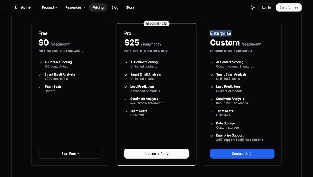 dark pricing epage